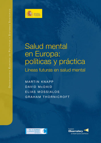 Salud mental en Europa, de KNAPP | portada del libro