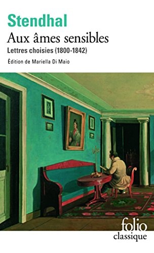 AUX AMES SENSIBLES, de Stendhal | portada del libro