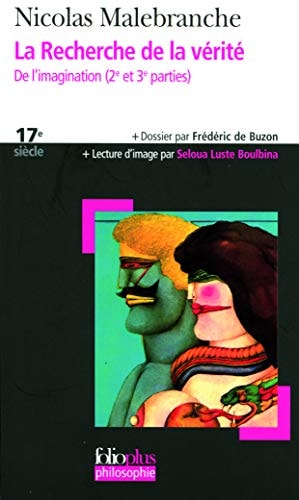 LA RECHERCHE DE LA VERITE, de Nicolas Malebranche | portada del libro