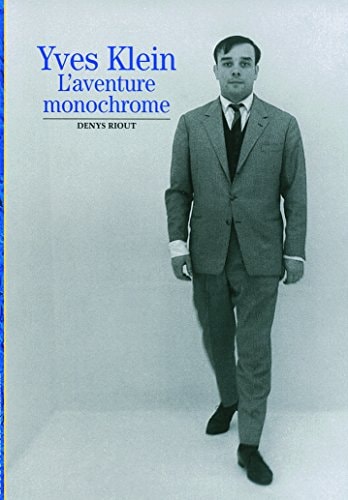 YVES KLEIN, de Denys Riout | portada del libro