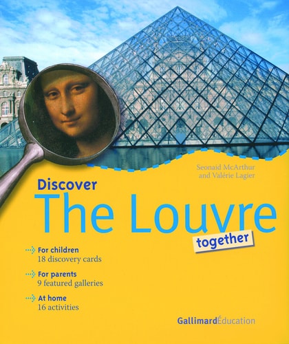 DISCOVER THE LOUVRE TOGETHER EDITION ANGLAISE, de SEONAID MCARTHUR | portada del libro