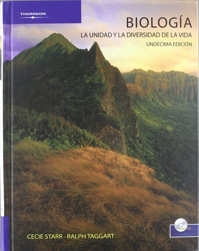 BIOLOGIA UNIDAD Y LA DIVERSIDAD DE LA VIDA, de STARR#TAGGART | portada del libro