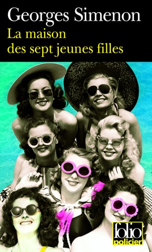 LA MAISON DES SEPT JEUNES FILLES / LE CHALE DE MARIE DUDON, de Georges Simenon | portada del libro