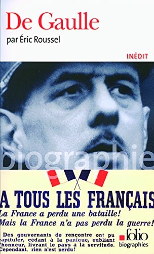 DE GAULLE, de Éric Roussel | portada del libro