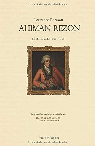 Ahiman Rezon, de DERMOTT | portada del libro