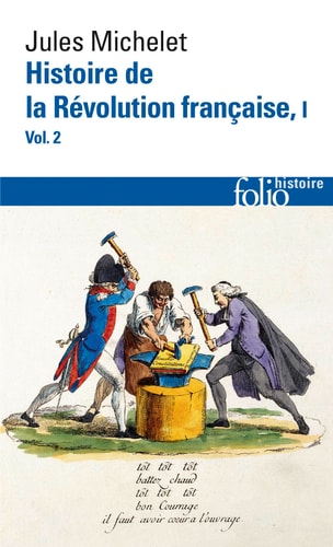 HISTOIRE DE LA REVOLUTION FRANCAISE T1-2, de Michelet | portada del libro