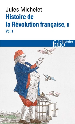 HISTOIRE DE LA REVOLUTION FRANCAISE T2-1, de Jules Michelet | portada del libro
