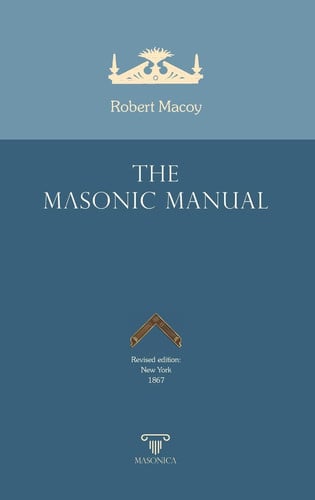 The Masonic Manual, de MACOY | portada del libro