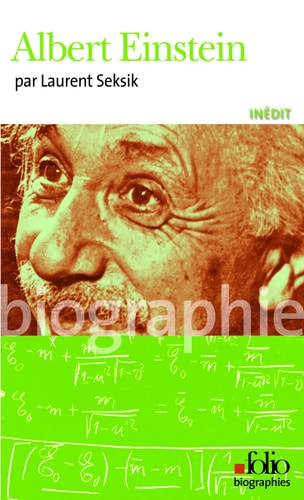 ALBERT EINSTEIN, de Laurent Seksik | portada del libro