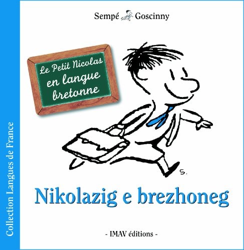 LE PETIT NICOLAS EN BRETON LANGUE DE FRANCE, de René Goscinny | portada del libro