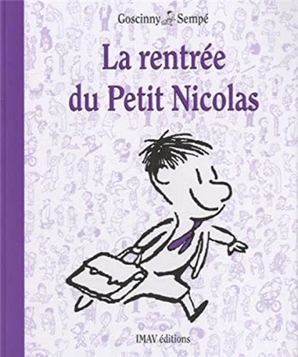 LA RENTREE DU PETIT NICOLAS, de René Goscinny | portada del libro
