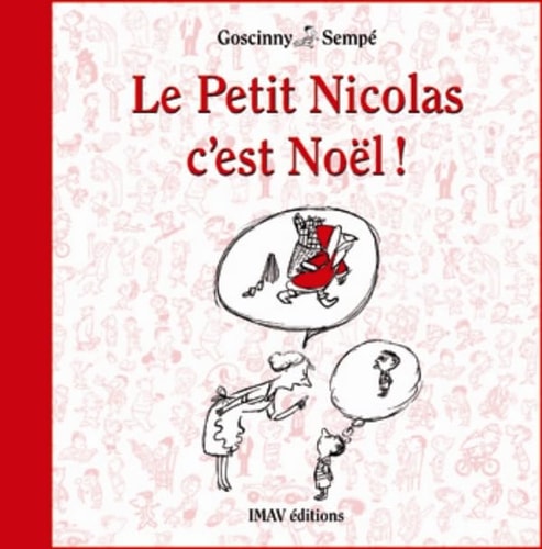 LE PETIT NICOLAS C'EST NOEL!, de René Goscinny | portada del libro