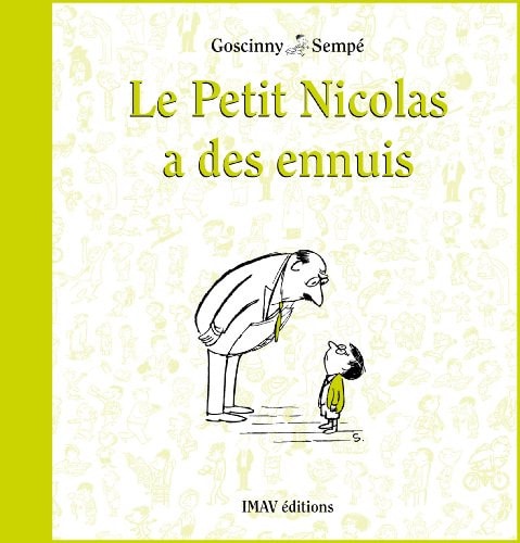 LE PETIT NICOLAS A DES ENNUIS, de René Goscinny | portada del libro