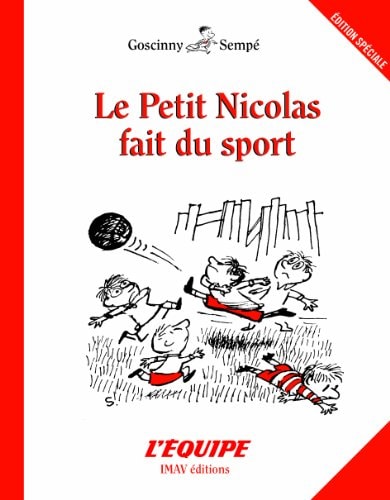 LE PETIT NICOLAS FAIT DU SPORT, de René Goscinny | portada del libro