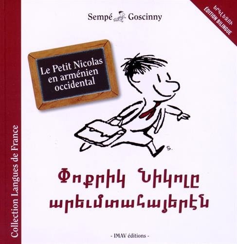 LE PETIT NICOLAS EN ARMENIEN LANGUES DE FRANCE, de René Goscinny | portada del libro