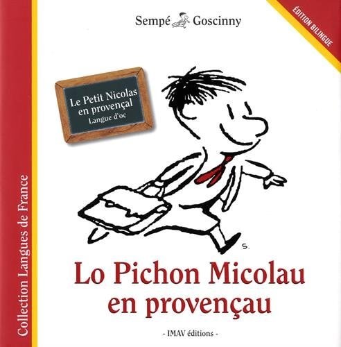 LE PETIT NICOLAS EN PROVENCAL, de René Goscinny | portada del libro