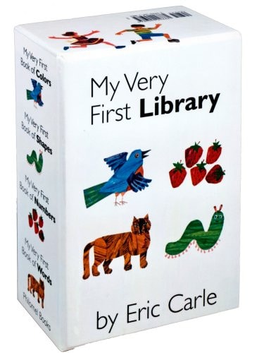 MY VERY FIRST LIBRARY, de Eric Carle | portada del libro