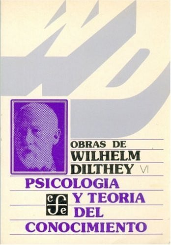 PSICOLOGIA Y TEORIA, de DILTHEY | portada del libro