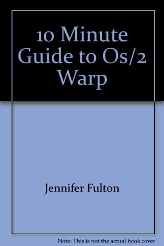 10 MINUTE GUIDE OS/2 WARP, de FULTON | portada del libro
