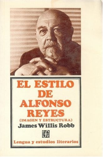ESTILO LIT.ALFONSO REYES, de ROBB | portada del libro