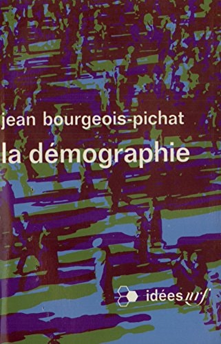 LA DEMOGRAPHIE, de Jean Bourgeois-Pichat | portada del libro