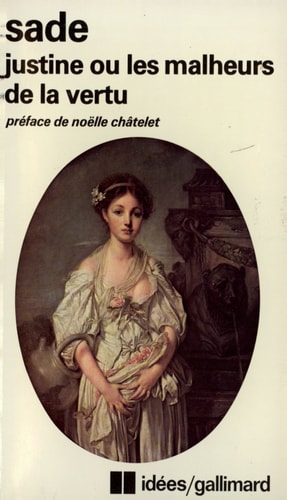 JUSTINE OU LES MALHEURS DE LA VERTU, de Sade | portada del libro