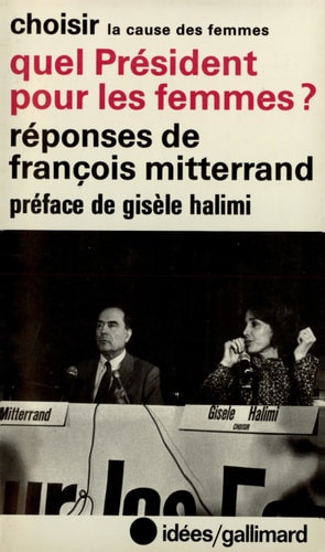 QUEL PRESIDENT POUR LES FEMMES ?, de François Mitterrand | portada del libro