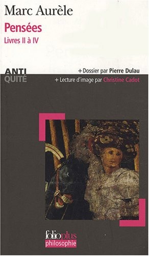 PENSEES LIVRES II A IV, de Marc Aurèle | portada del libro