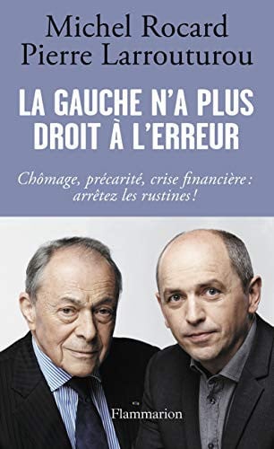 AUCHE N'A PLUS DROIT A L'ERRE, de LARROUTUROU#ROCARD PIERRE#MICHEL | portada del libro