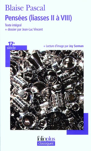 PENSEES LIASSES II A VIII, de Blaise Pascal | portada del libro