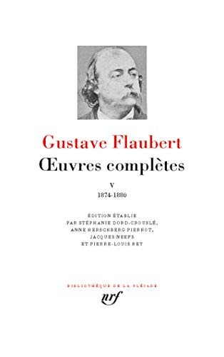 OEUVRES COMPLETES T5, de Gustave Flaubert | portada del libro