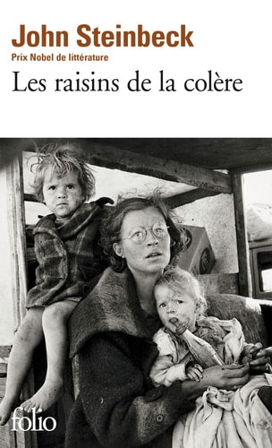 LES RAISINS DE LA COLERE, de John Steinbeck | portada del libro