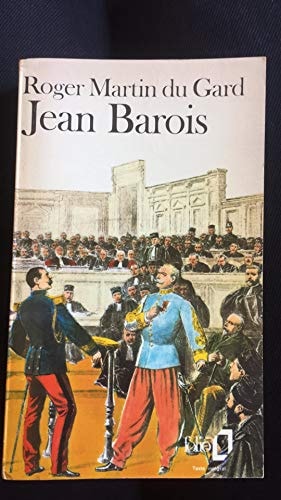 JEAN BAROIS, de Roger Martin Du Gard | portada del libro