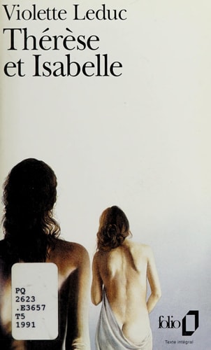 THERESE ET ISABELLE, de Violette Leduc | portada del libro