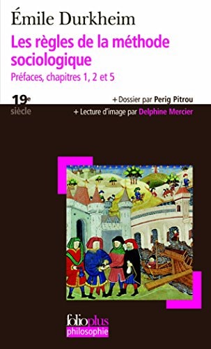 LES REGLES DE LA METHODE SOCIOLOGIQUE, de Emile Durkheim | portada del libro
