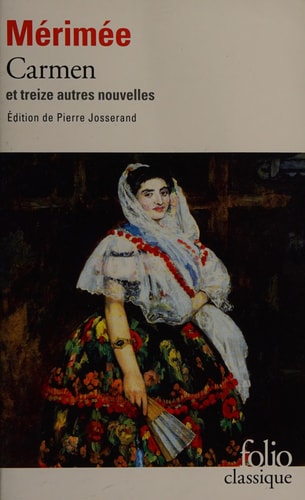 CARMEN ET TREIZE AUTRES NOUVELLES, de Prosper Mérimée | portada del libro