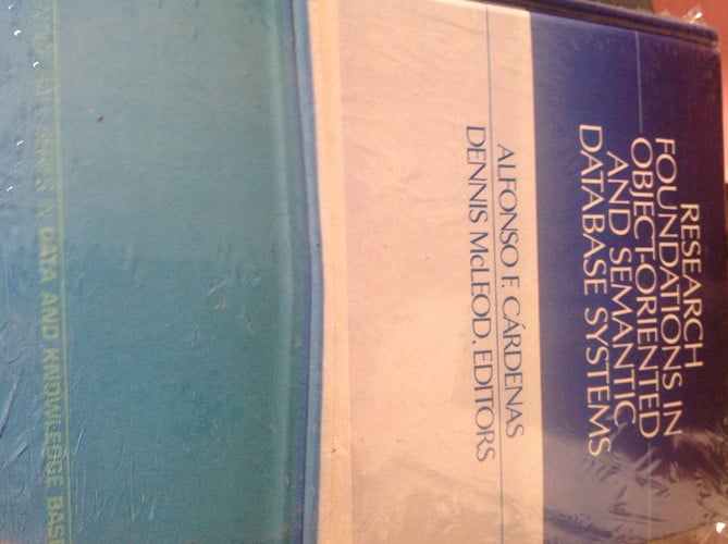 RESEARCH FOUNDATIONS OBJECT-ORIENTED S, de CARDENAS | portada del libro