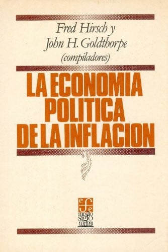 ECONOMIA POLITICA INFLACI, de HIRSCH | portada del libro