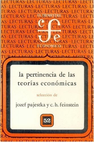 PERTINENCIA TEORIAS ECONOMICAS, de PAJESTKA | portada del libro