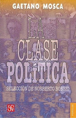 CLASE POLITICA, de MOSCA | portada del libro