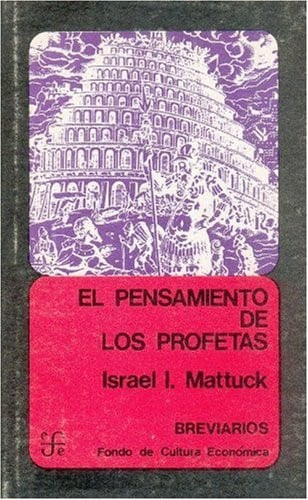 PENSAMIENTO PROFETAS, de MATTUCK | portada del libro