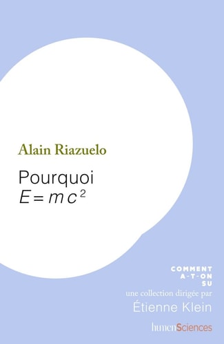 OURQUOI E=MC2, de Alain Riazuelo | portada del libro