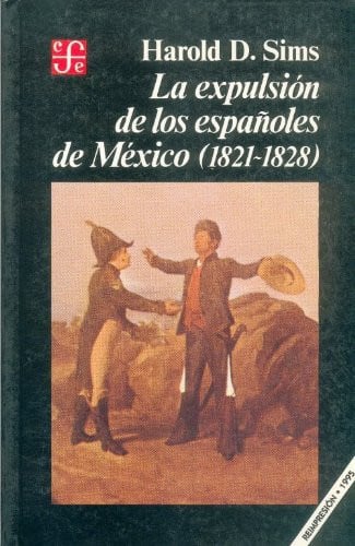 EXPULSION ESPAÑOLES MEXICO, de SIMS | portada del libro