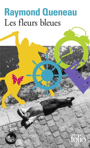 LES FLEURS BLEUES, de Queneau | portada del libro
