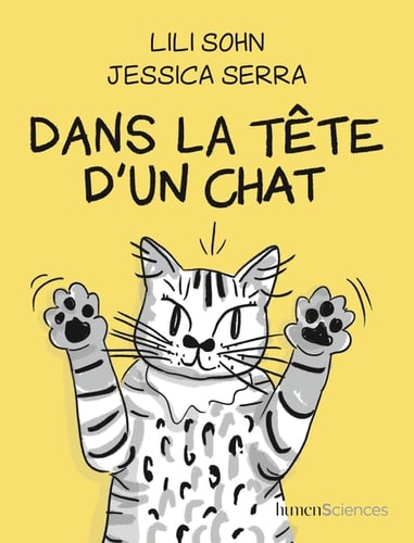 ANS LA TETE D'UN CHAT, de Jessica Serra | portada del libro