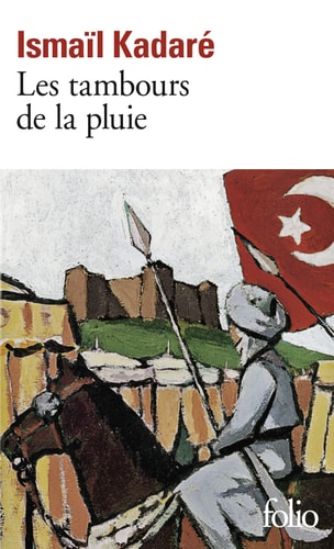 LES TAMBOURS DE LA PLUIE, de Kadaré | portada del libro