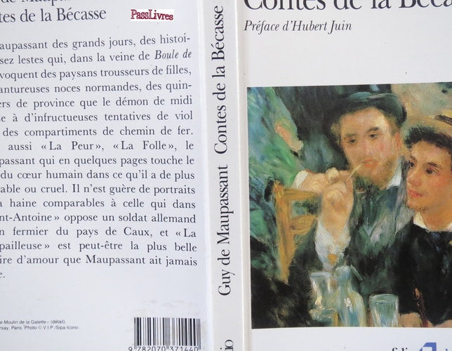 CONTES DE LA BECASSE, de Guy de Maupassant | portada del libro
