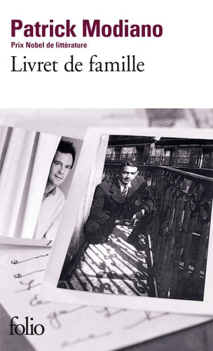 LIVRET DE FAMILLE, de Patrick Modiano | portada del libro