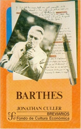 BARTHES BREV. N{ 428, de CULLER | portada del libro