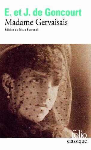 MADAME GERVAISAIS, de Edmond de Goncourt | portada del libro